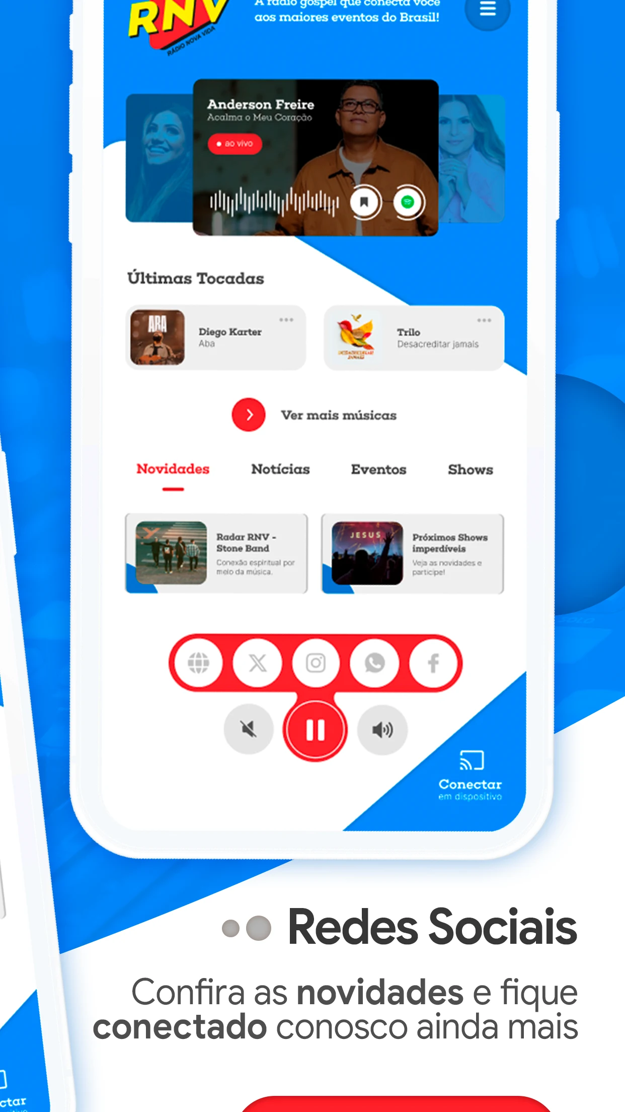 Rádio RNV screenshot